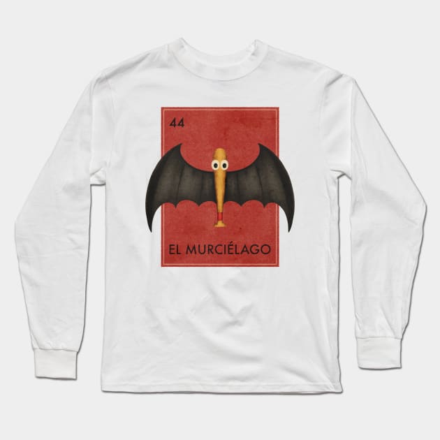 Bat - Bat Long Sleeve T-Shirt by ArtsofAll